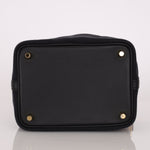 Hermès 2022 Noir Toile Goeland Swift Cargo Picotin Lock 18 GHW - FashioNica