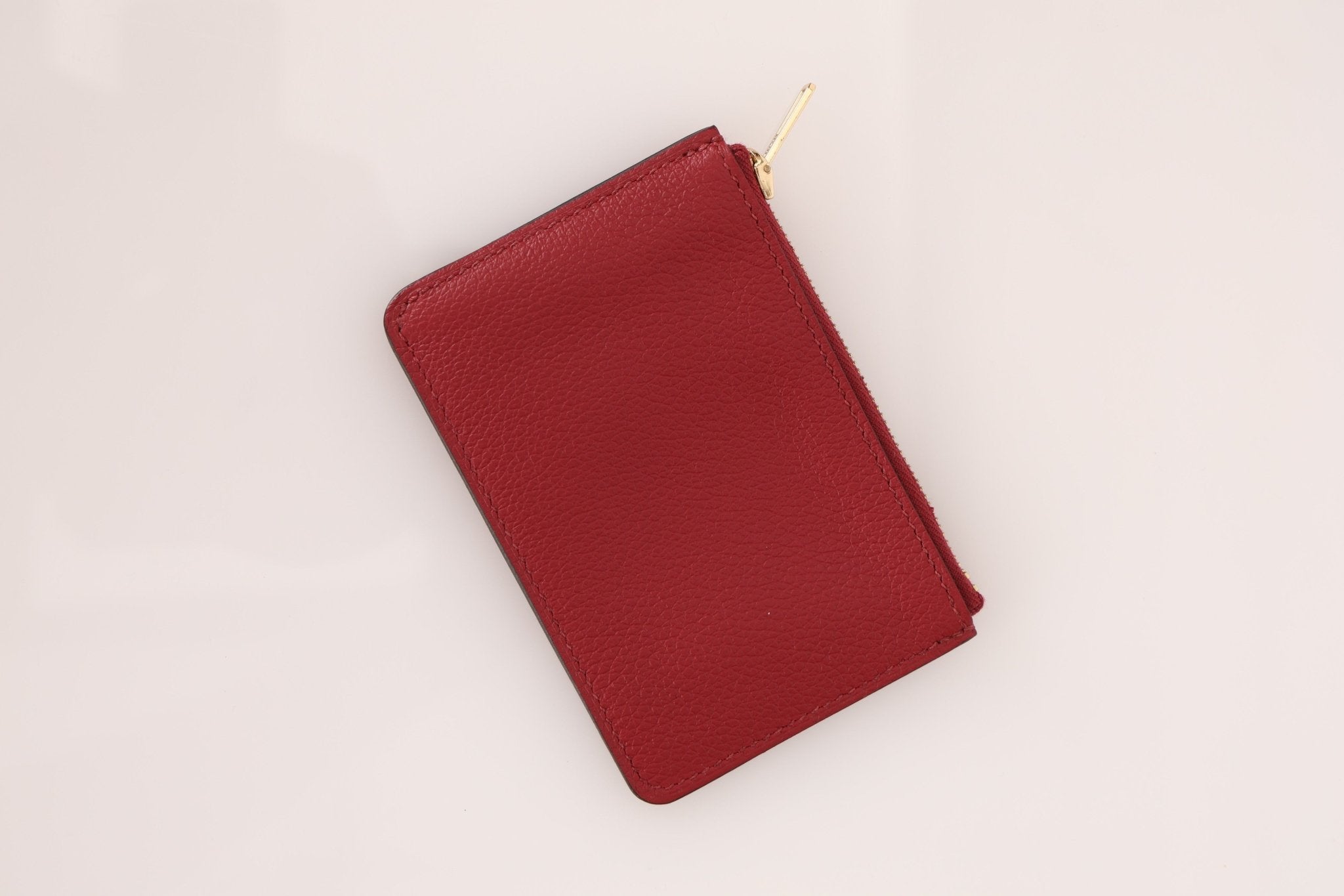 Hermes 2022 Rouge H Evercolor Constance Slim Wallet - FashioNica