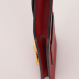 Hermes 2022 Rouge H Evercolor Constance Slim Wallet - FashioNica