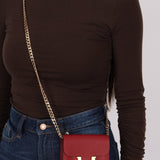 Hermes 2022 Rouge H Evercolor Constance Slim Wallet - FashioNica