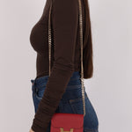 Hermes 2022 Rouge H Evercolor Constance Slim Wallet - FashioNica