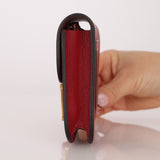 Hermes 2022 Rouge H Evercolor Constance Slim Wallet - FashioNica