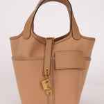 Hermès 2023 Chai Swift Cargo Picotin 18 GHW - FashioNica