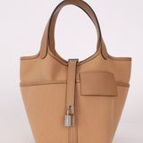 Hermès 2023 Chai Swift Cargo Picotin Lock 18 PHW - FashioNica