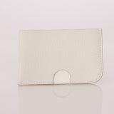 Hermès 2023 Chevre Mysore Poisson Card Holder PHW - FashioNica