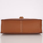 Hermès 2023 Clemence Gold Halzan 31 GHW - FashioNica