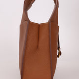 Hermès 2023 Clemence Gold Halzan 31 GHW - FashioNica