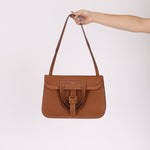 Hermès 2023 Clemence Gold Halzan 31 GHW - FashioNica