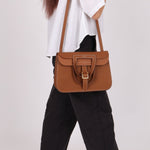 Hermès 2023 Clemence Gold Halzan 31 GHW - FashioNica