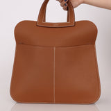 Hermès 2023 Clemence Gold Halzan 31 GHW - FashioNica