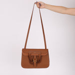 Hermès 2023 Clemence Gold Halzan 31 GHW - FashioNica