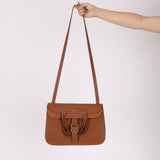 Hermès 2023 Clemence Gold Halzan 31 GHW - FashioNica