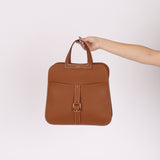 Hermès 2023 Clemence Gold Halzan 31 GHW - FashioNica