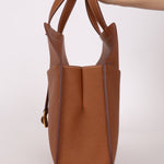 Hermès 2023 Clemence Gold Halzan 31 GHW - FashioNica