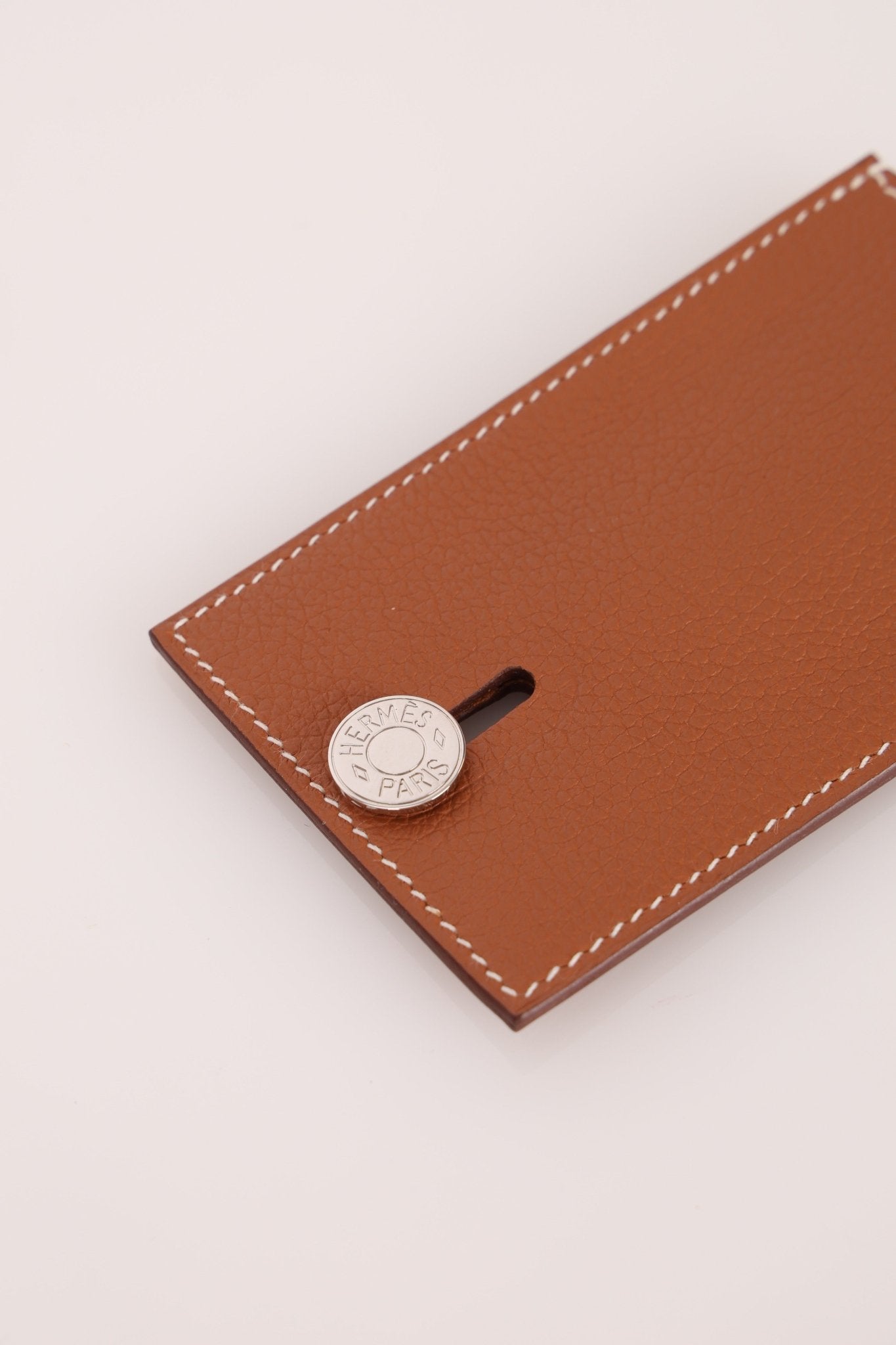 Hermès 2023 Gold Diabolo Cardholder PHW - FashioNica