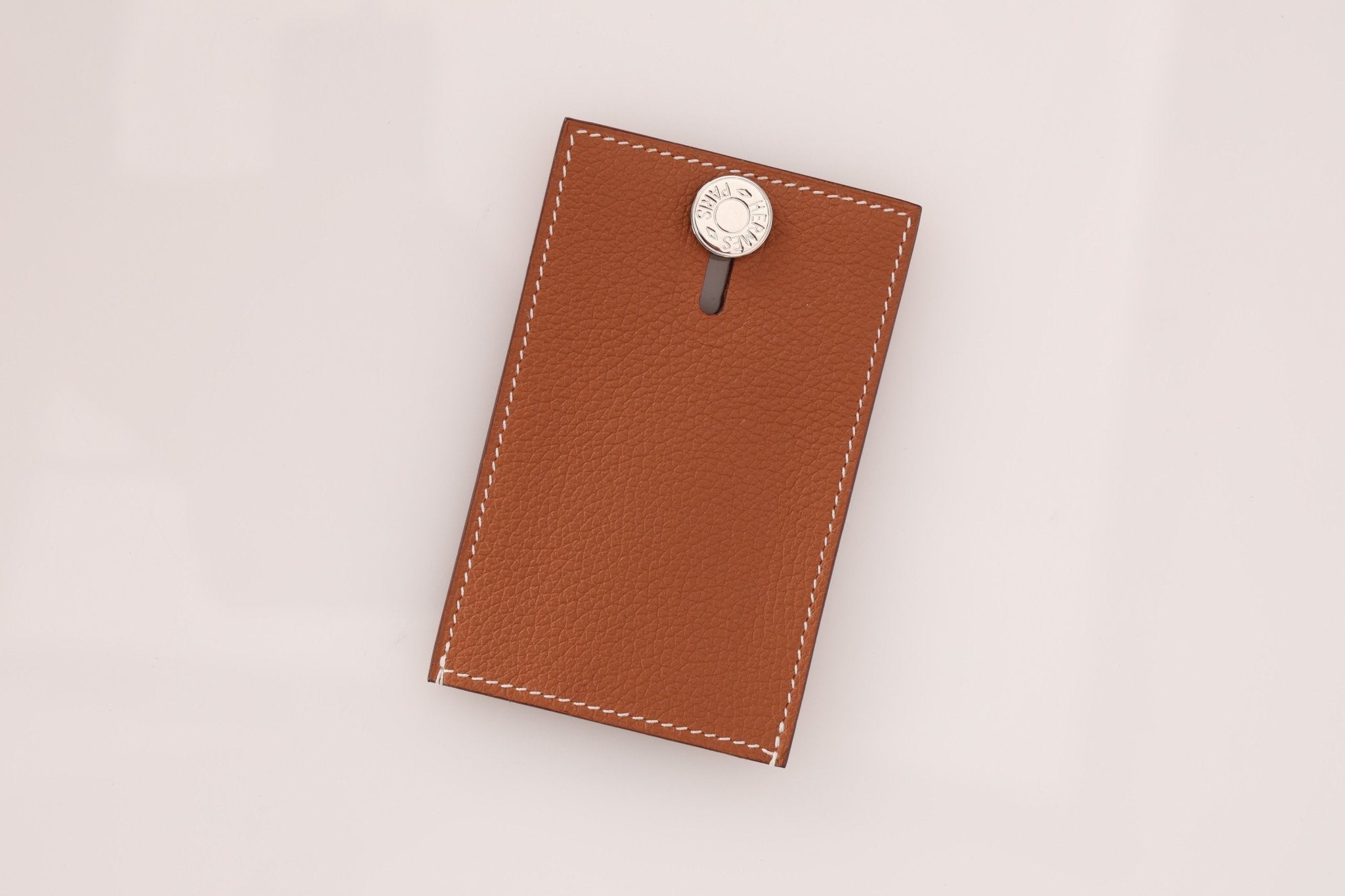 Hermès 2023 Gold Diabolo Cardholder PHW - FashioNica