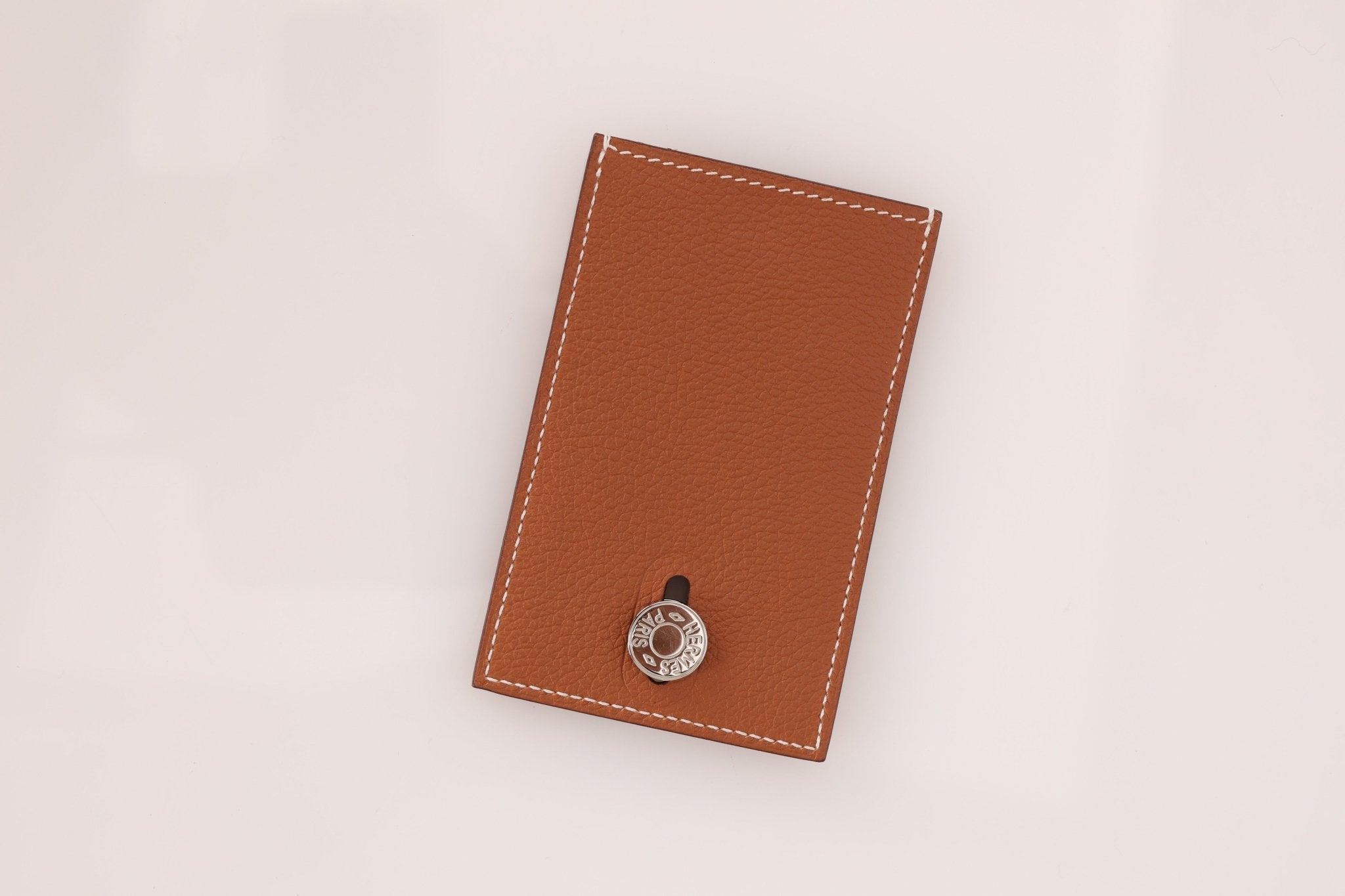 Hermès 2023 Gold Diabolo Cardholder PHW - FashioNica