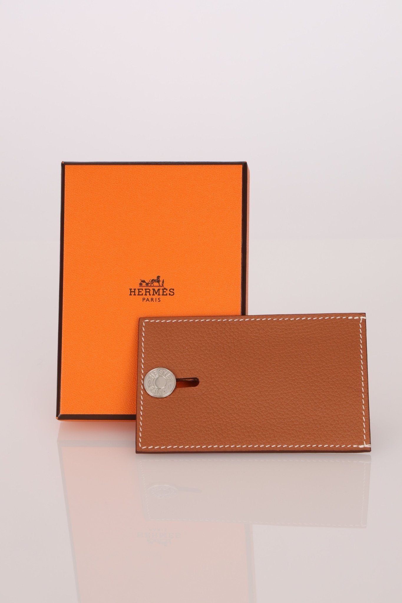 Hermès 2023 Gold Diabolo Cardholder PHW - FashioNica
