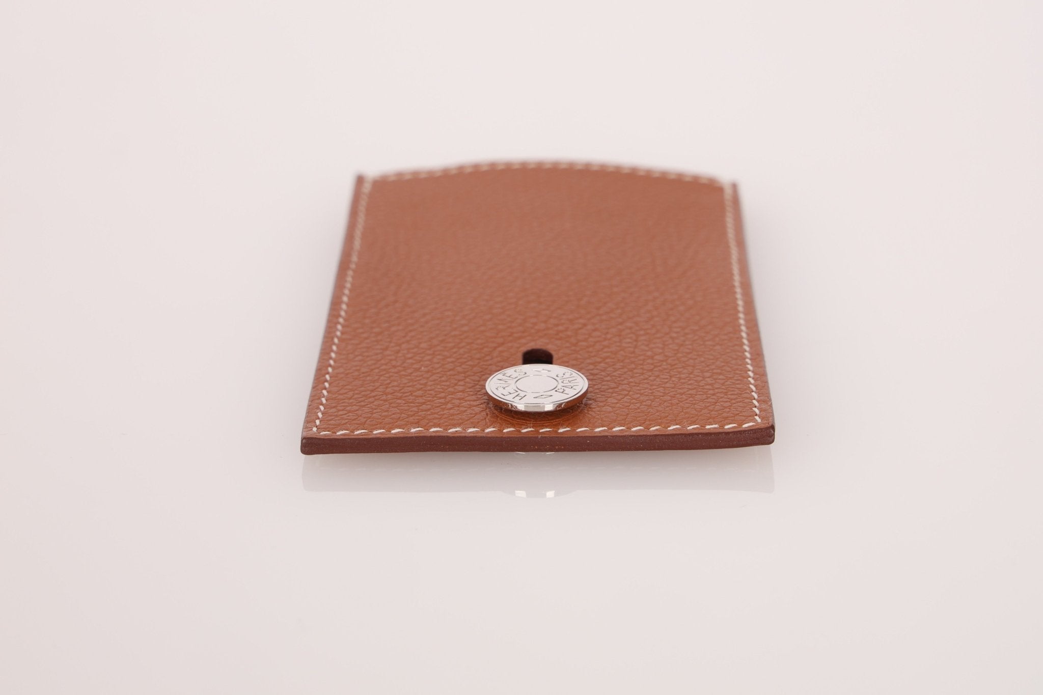 Hermès 2023 Gold Diabolo Cardholder PHW - FashioNica