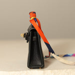 Hermès 2023 Micro Kelly Noir Tadelakt Twilly Bag Charm - FashioNica