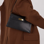 Hermès 2023 Noir Chevre Chamkila Kelly Elan GHW - FashioNica