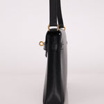 Hermès 2023 Noir Chevre Chamkila Kelly Elan GHW - FashioNica