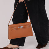 Hermès 2024 Gold Veau Madame Kelly Elan PHW - FashioNica