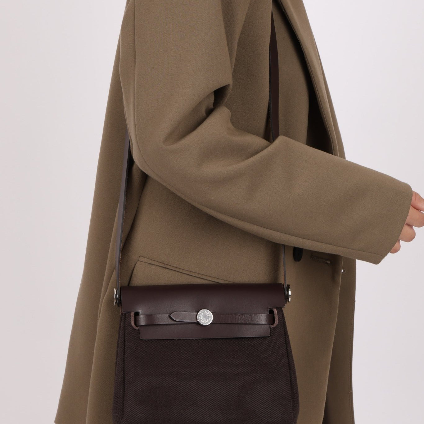 Hermès 2025 Ebene Herbag Zip 20 PHW - FashioNica