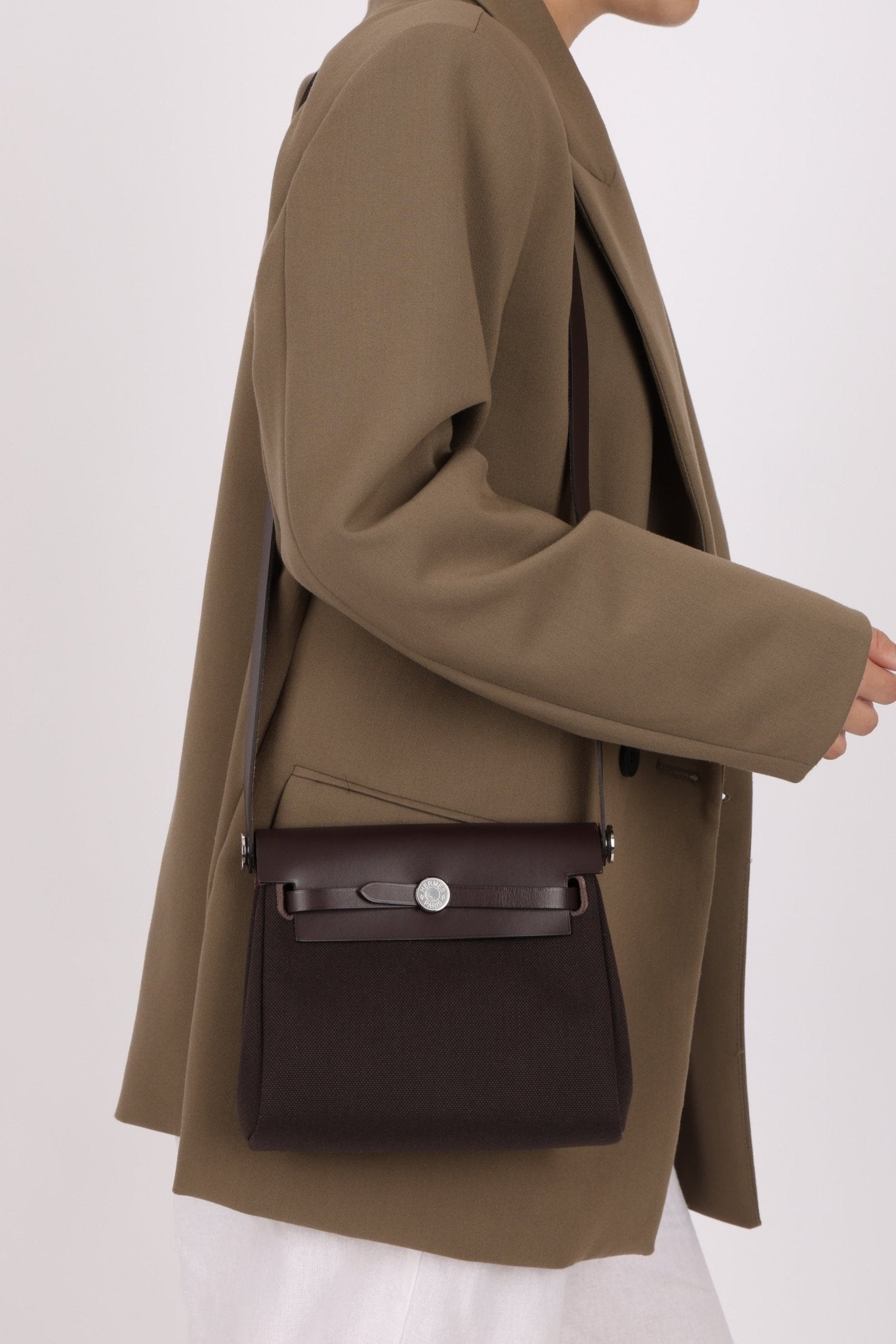 Hermès 2025 Ebene Herbag Zip 20 PHW - FashioNica