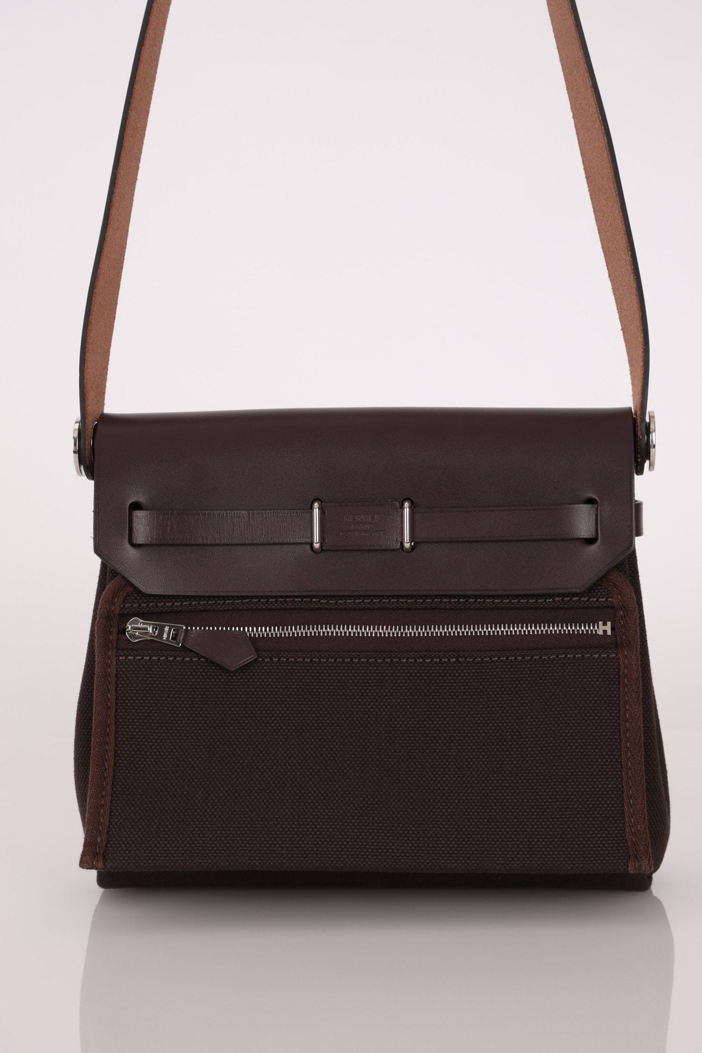 Hermès 2025 Ebene Herbag Zip 20 PHW - FashioNica