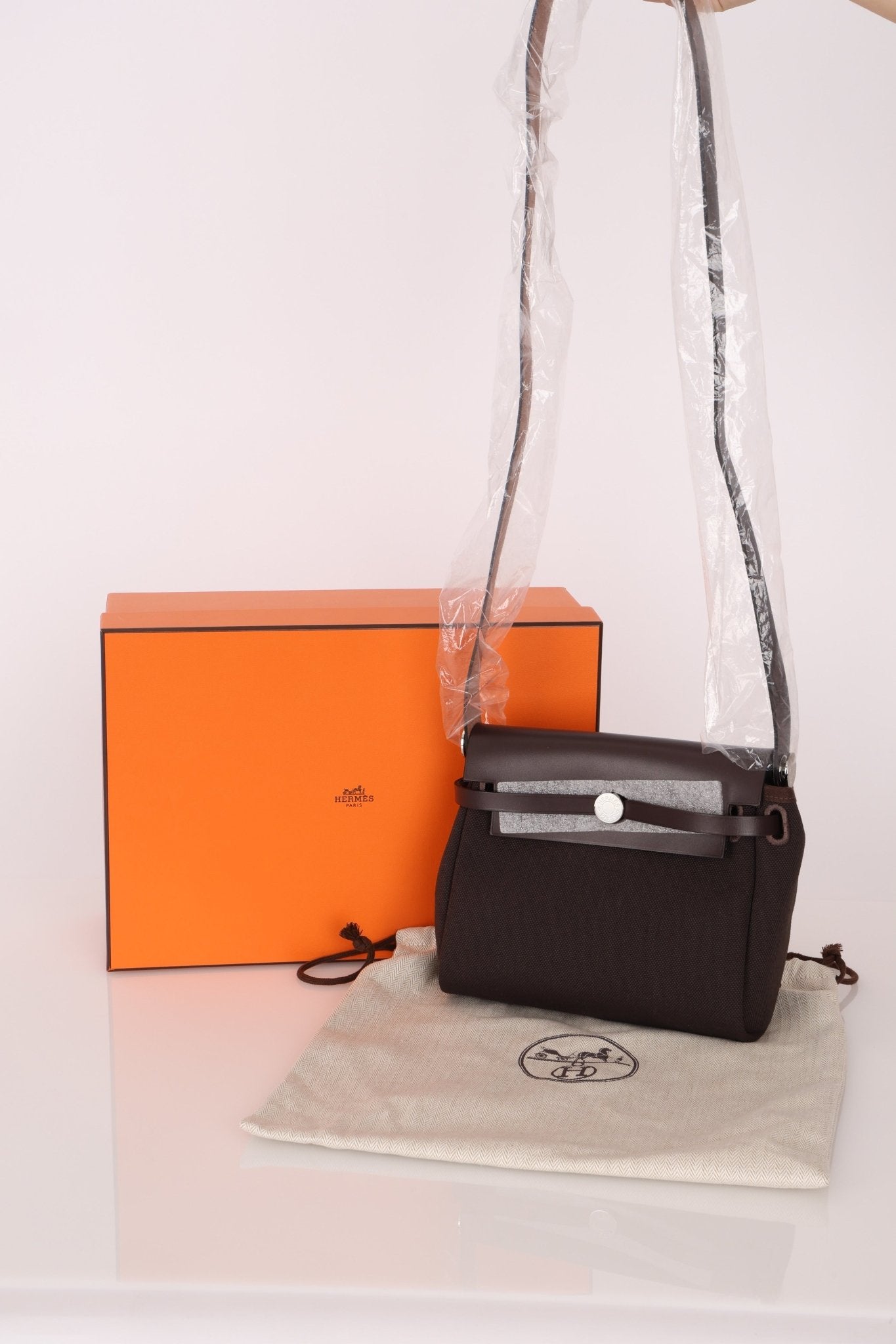 Hermès 2025 Ebene Herbag Zip 20 PHW - FashioNica