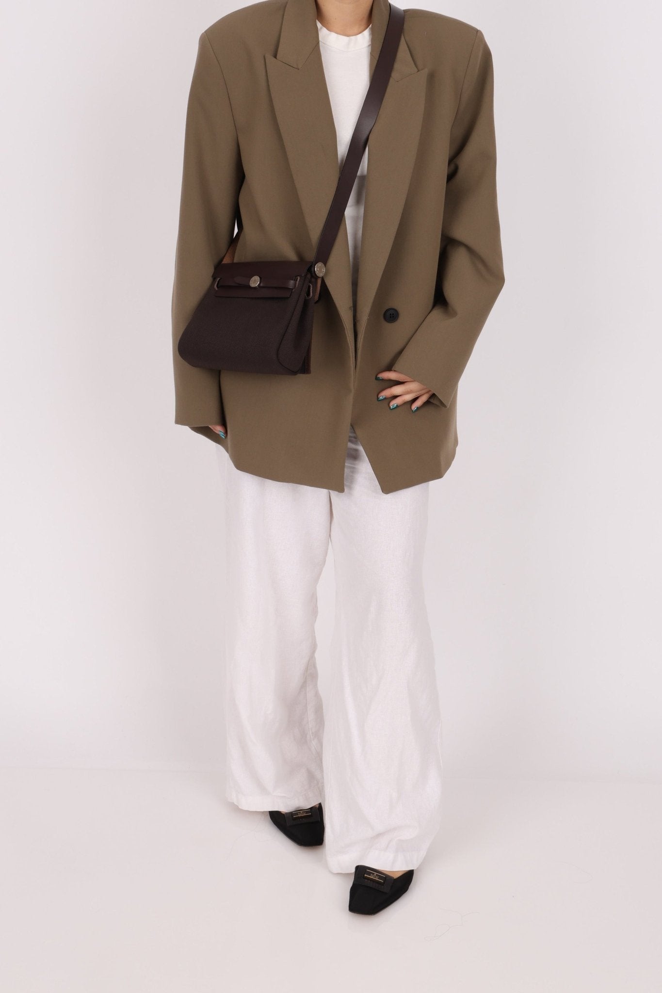 Hermès 2025 Ebene Herbag Zip 20 PHW - FashioNica