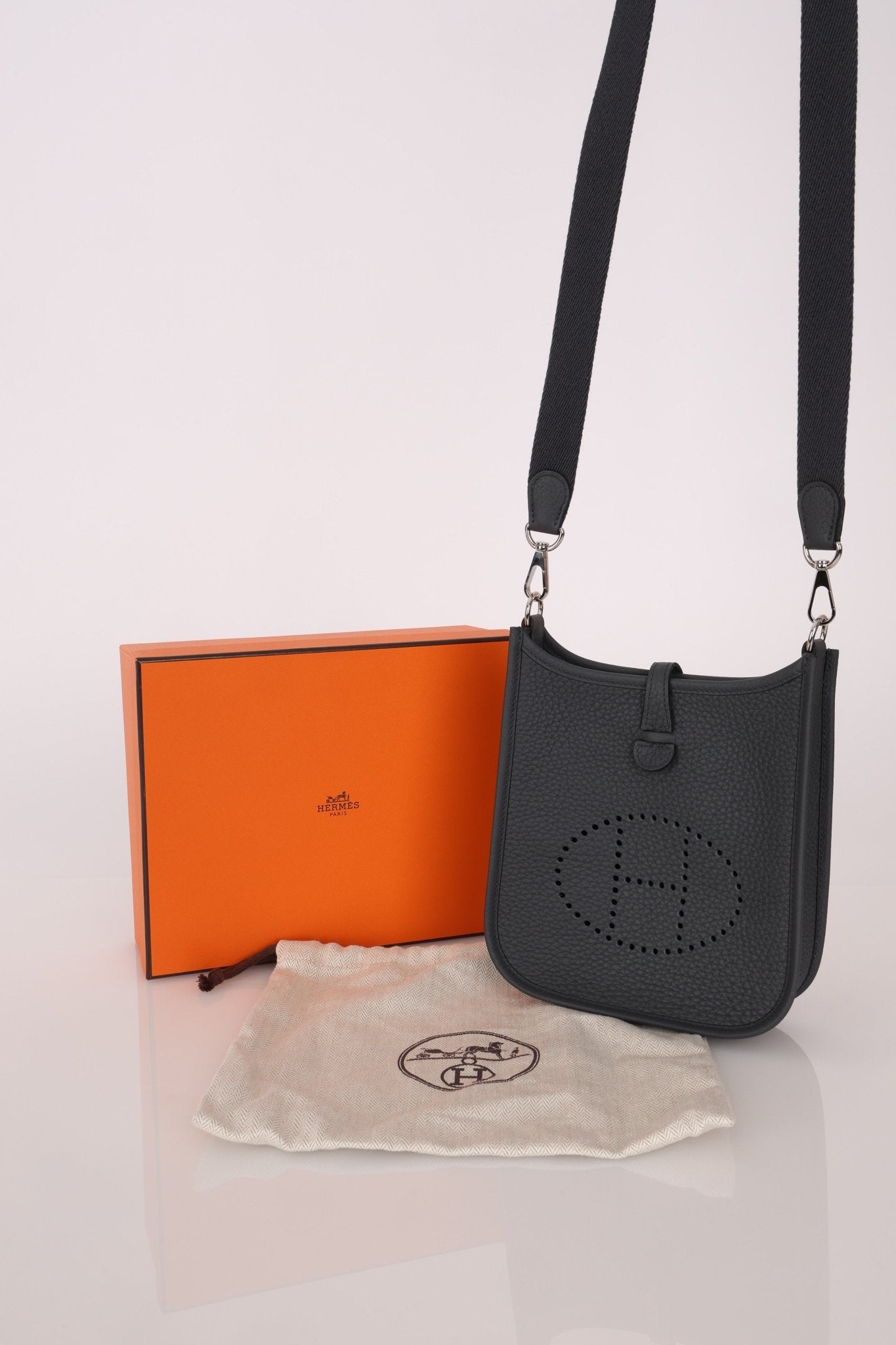 Hermès 2025 Gris Misty Clemence Evelyne TPM - FashioNica