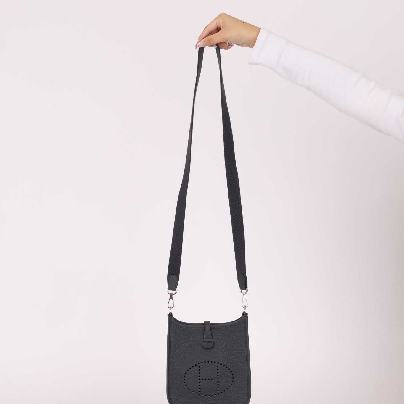 Hermès 2025 Gris Misty Clemence Evelyne TPM - FashioNica