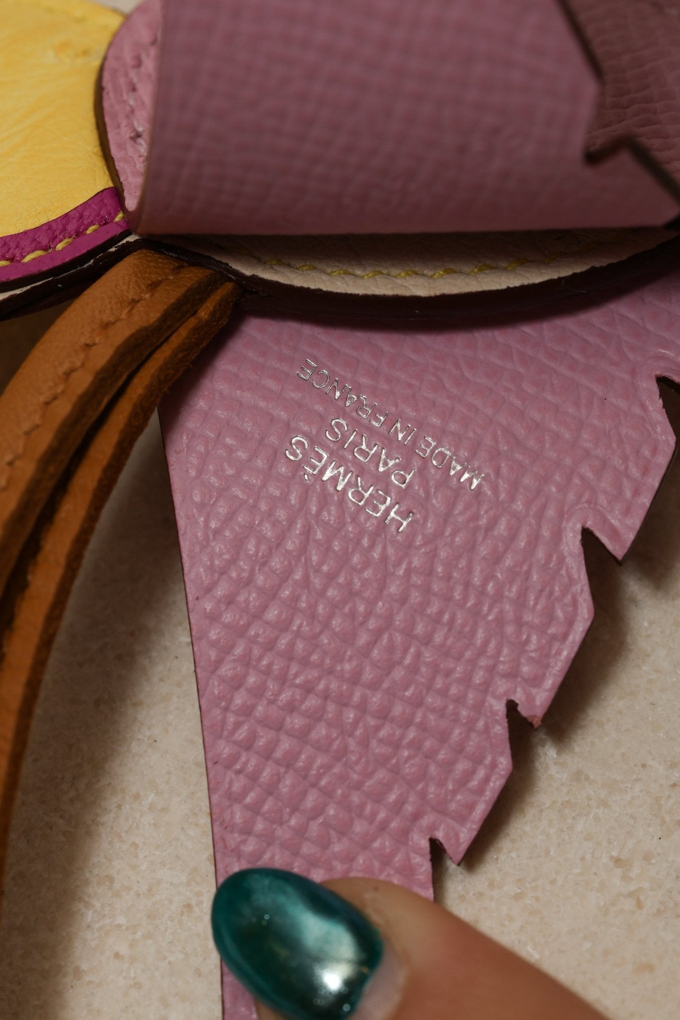 Hermès 2025 Ostrich & Swift Birdy Charm Touch PHW - FashioNica