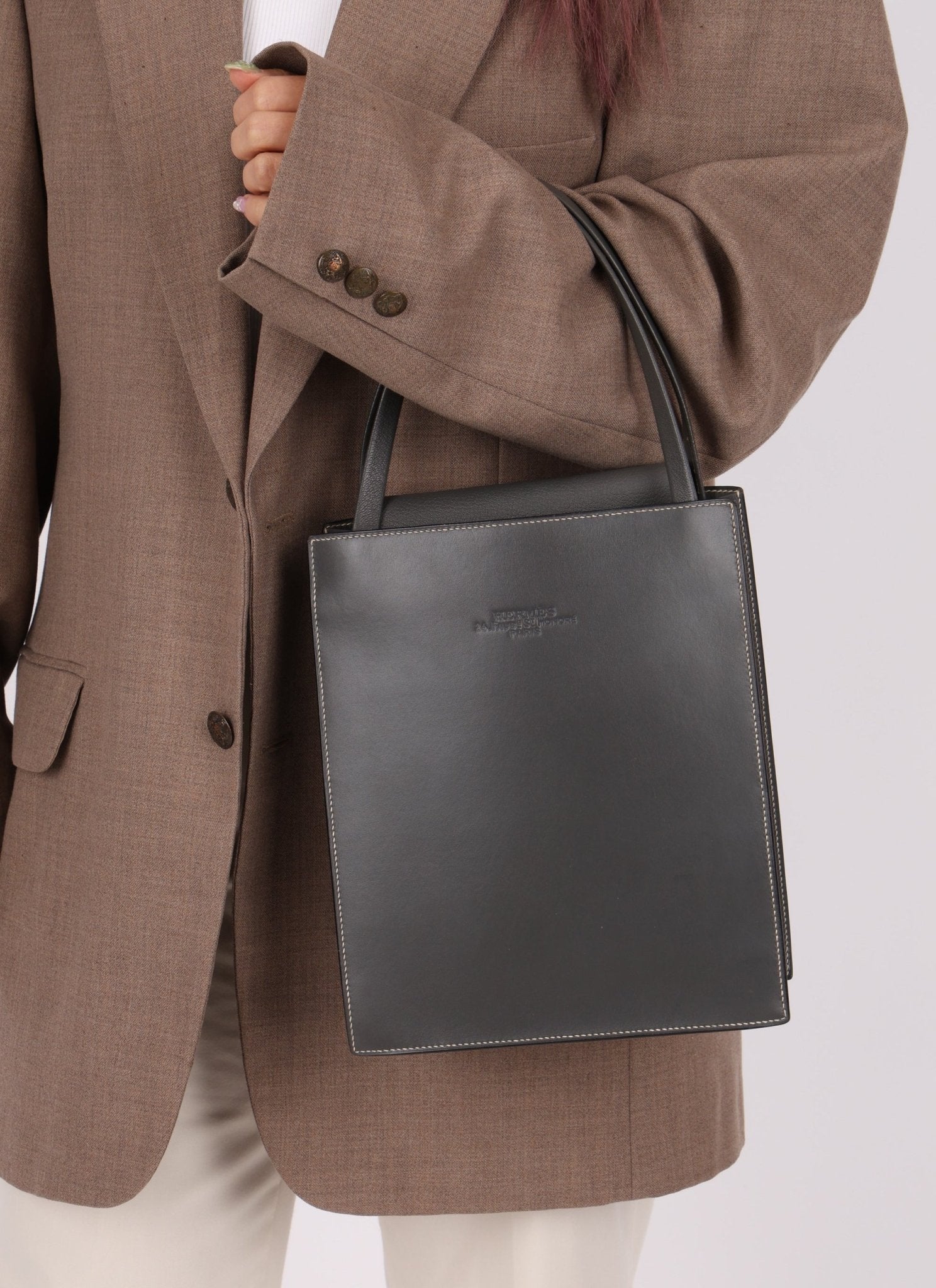 Hermès Boxcalf & Chevre Lucy Tote PM - FashioNica