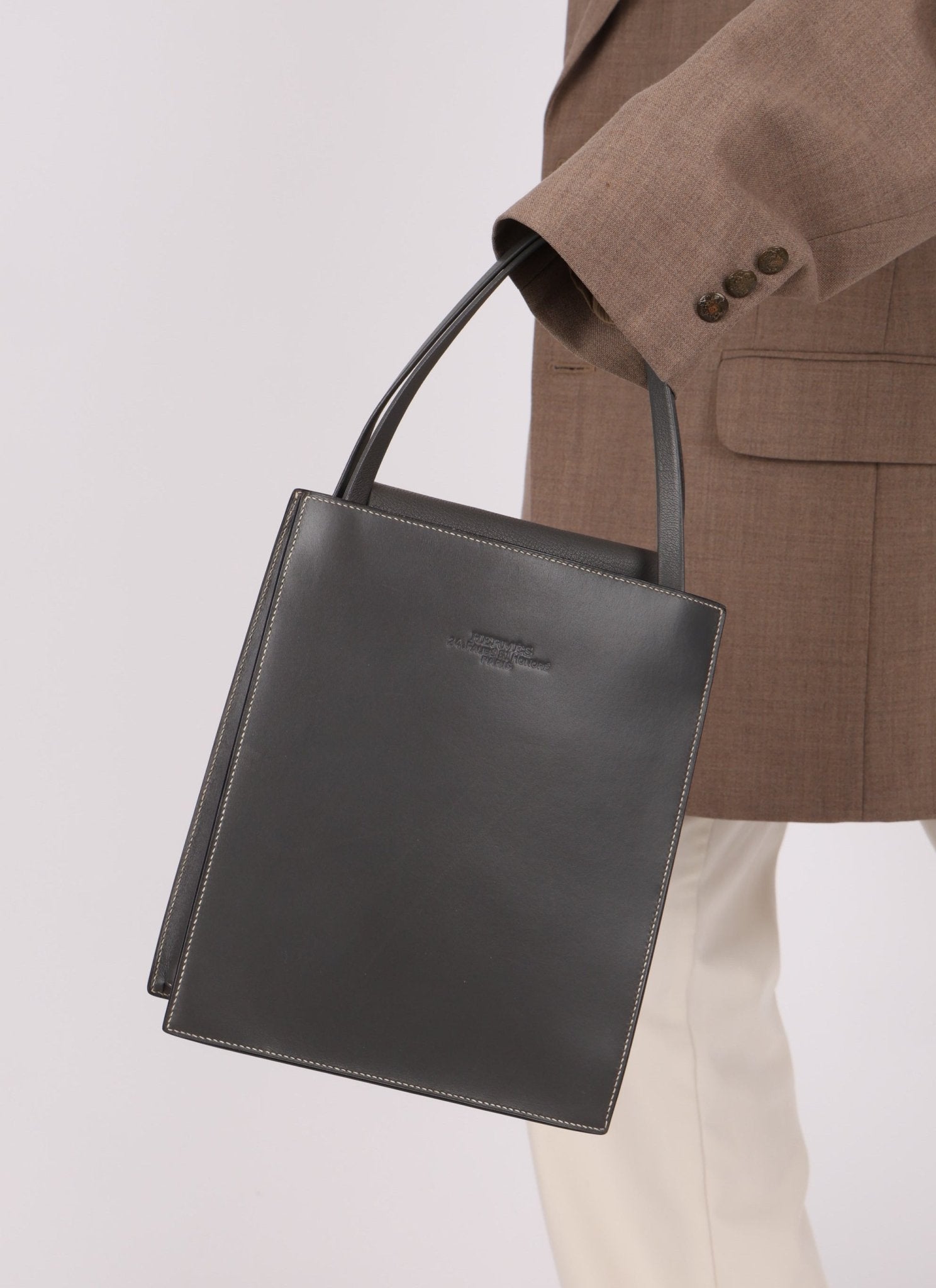 Hermès Boxcalf & Chevre Lucy Tote PM - FashioNica