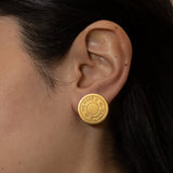 Hermès Clou de Selle Clip - On Earrings 18K GP - FashioNica