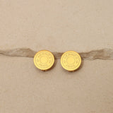 Hermès Clou de Selle Clip - On Earrings 18K GP - FashioNica