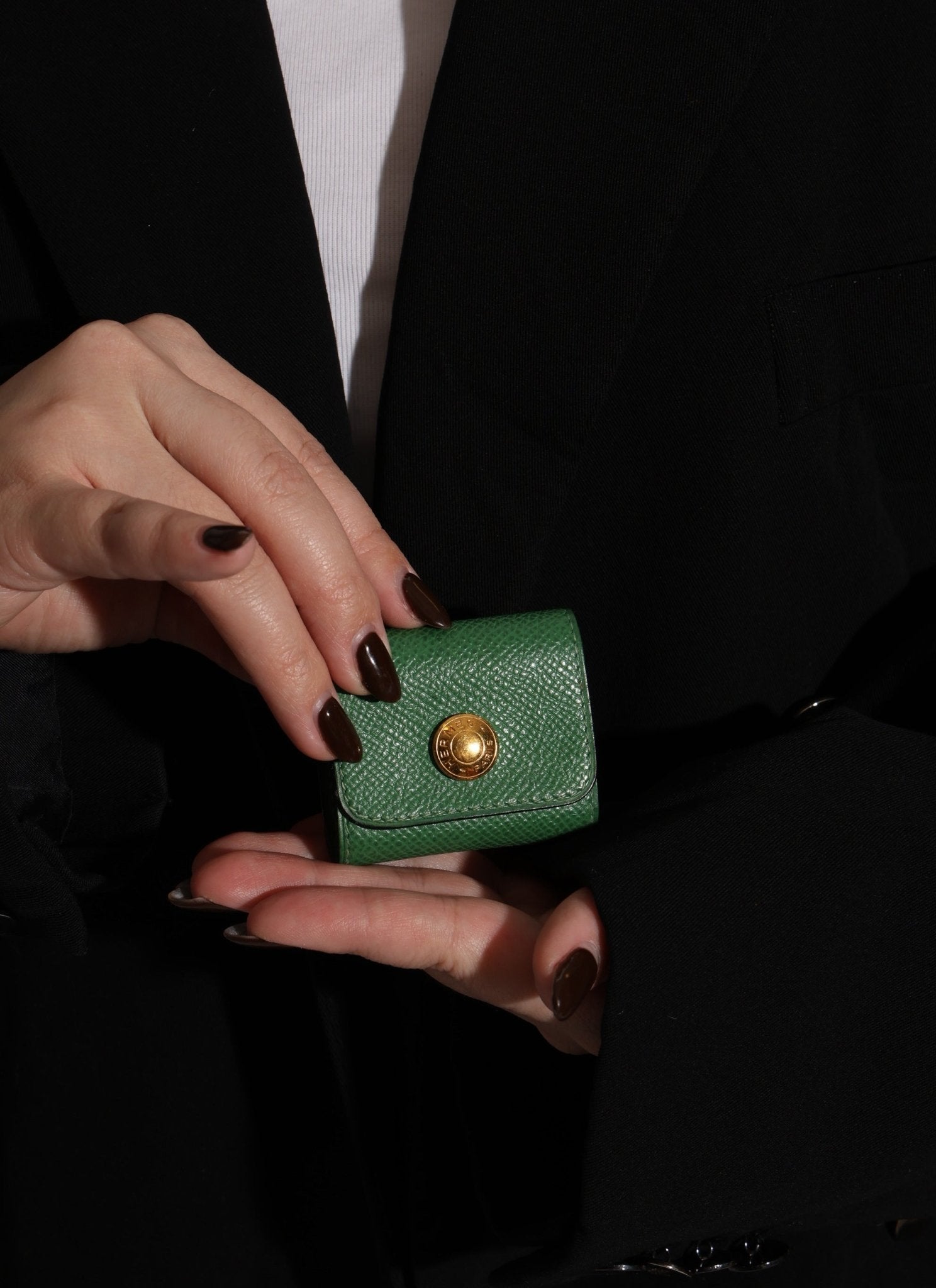 Hermès Courchevel Sticky Note Holder - FashioNica