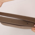 Hermès Etoupe Togo P’tit Arçon PHW - FashioNica