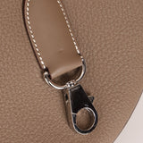 Hermès Etoupe Togo P’tit Arçon PHW - FashioNica