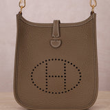 Hermes Evelyne Etoupe 16 Amazone Clemence Crossbody Gen III - FashioNica