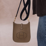 Hermes Evelyne Etoupe 16 Amazone Clemence Crossbody Gen III - FashioNica