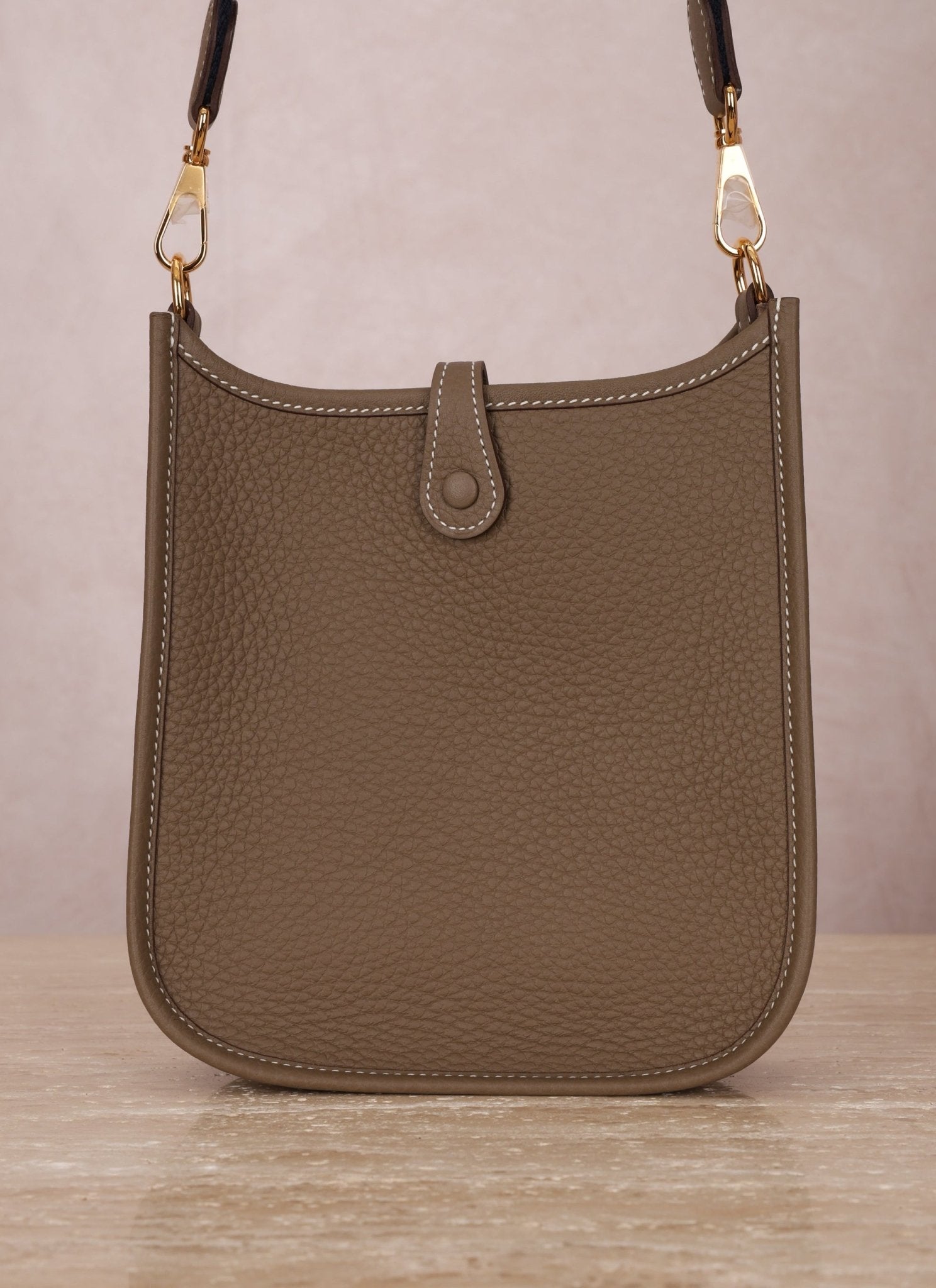 Hermes Evelyne Etoupe 16 Amazone Clemence Crossbody Gen III - FashioNica