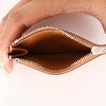 Hermès Gold Epsom Constance Slim Wallet w/ Custom Strap PHW - FashioNica