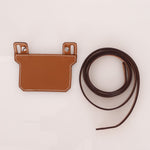 Hermès Gold Epsom Constance Slim Wallet w/ Custom Strap PHW - FashioNica