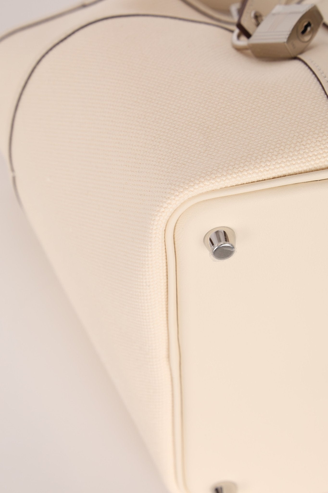 Hermès Nata Toile Goeland Swift Cargo Picotin 18 PHW - FashioNica