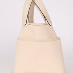 Hermès Nata Toile Goeland Swift Cargo Picotin 18 PHW - FashioNica