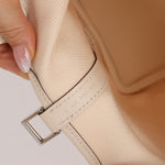 Hermès Nata Toile Goeland Swift Cargo Picotin 18 PHW - FashioNica